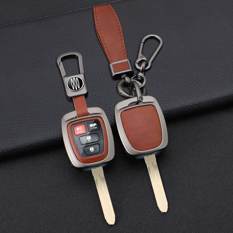 Key Cover Shell for Toyota FJ Cruiser, RAV4, Prado, and Land Cruiser