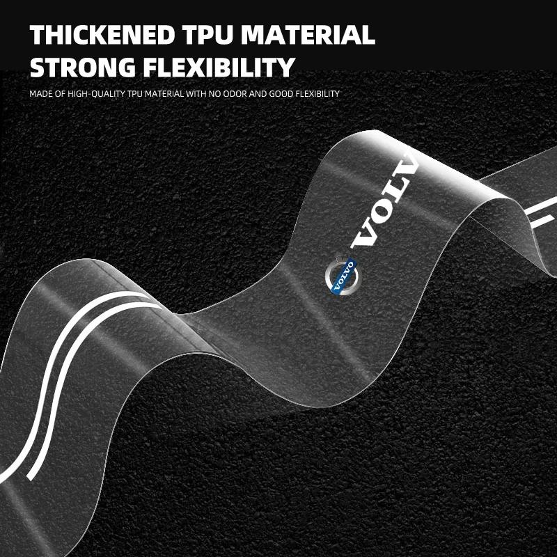 new Car Rear Bumper Trunk Sill Transparent Protector Sticker For Volvo Rdesign XC60 XC90 XC40 V50 V60 V40 EX30 S60 C30 V70 S90 A ari123