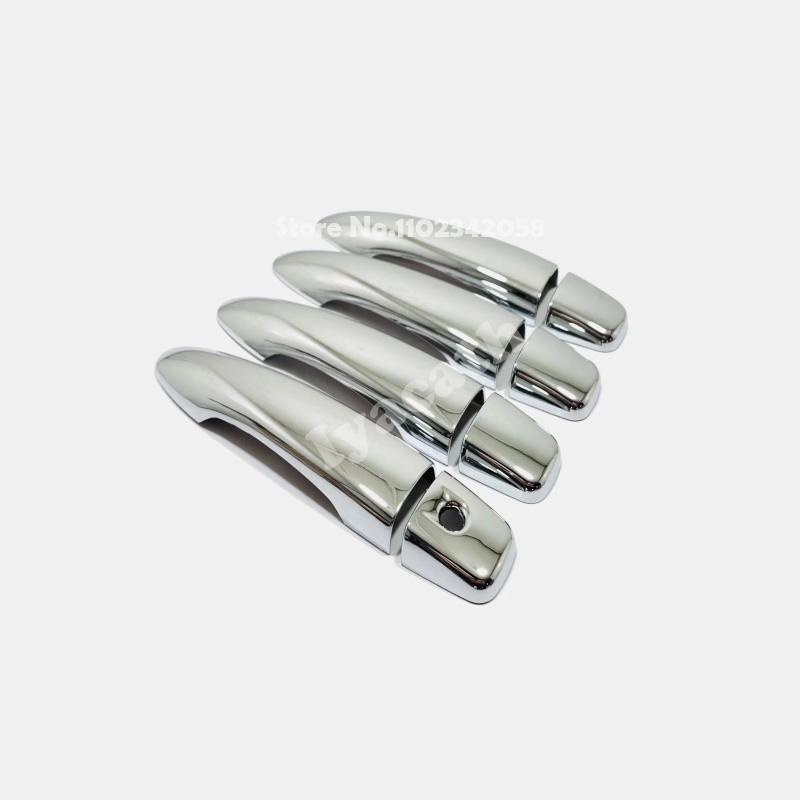 For Nissan Note E13    ABS carbonfiber Exterior Side Door Handle door Bowl sticker Cover Trim External accessories