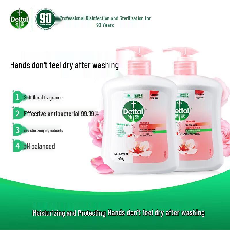 Dettol Antibacterial Moisturizing Hand Wash Family Pack