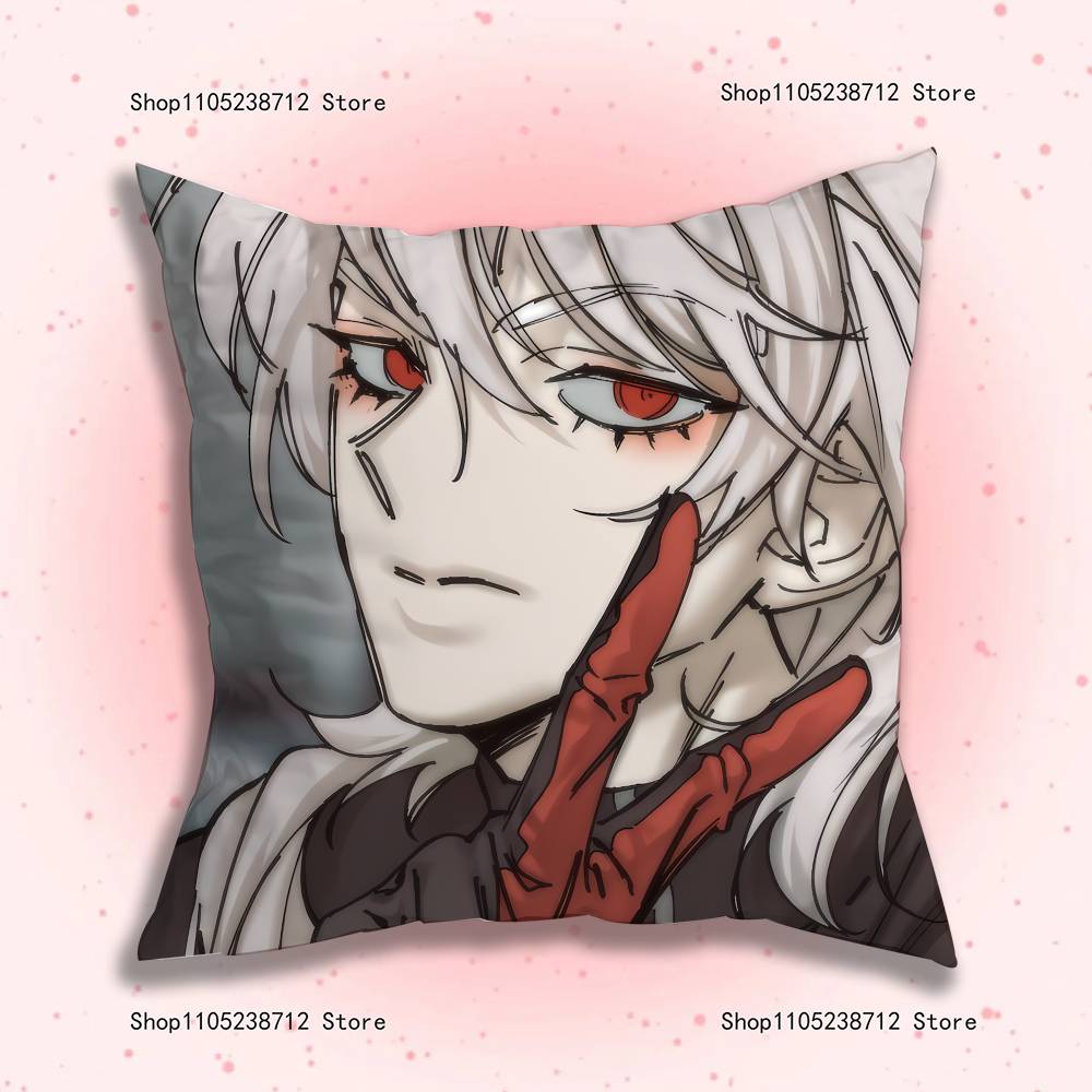 Game D-Date With Death M-Mangas Pillowcase Cushion Plush Boys Girls Cartoon Anime Kawaii Decoration Kids Birthday Cute Gifts