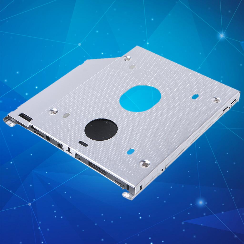 9.5mm Aluminum 2nd Second HDD Caddy SATA 3.0 for MacBook Pro A1278 A1286 A1297 SSD DVD Enclosure Adapter Hard Disk Drive