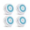 4er-Pack Tiefenreinigungs-Bürstenköpfe für Clarisonic Mia 1, 2, 3 Mehr