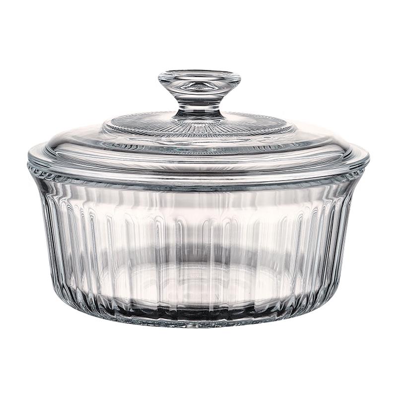 Жаропрочная стеклянная миска Grenas с крышкой