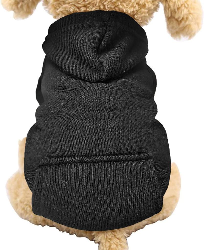 Pet Dog Cold Weather Jacket with Pockets Winter Dog Hoodie Warm Puppy Clothes for Large and Small Dogs Chihuahua Clothing, Sweet Gift for Cute Pets