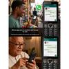 3.5 Inch 4g Button Smartphone Video Chat Gps Pre-installed Whatsapp Android Phone
