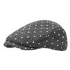 Retro Forward Hat Polka Dot Painter Beret Elegant Newsboy Cap  Autumn Winter Wear