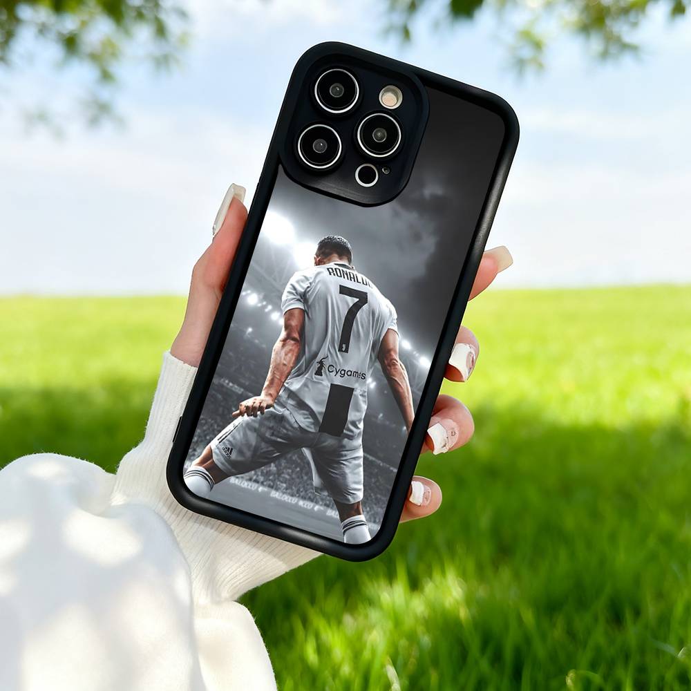 

KK-15 CR7 R-Ronaldo TPU Phone Case For Iphone Back Cover 11 12 13 14 15 16 17 Pro Max Mini Plus Soft iPhone 14 pro