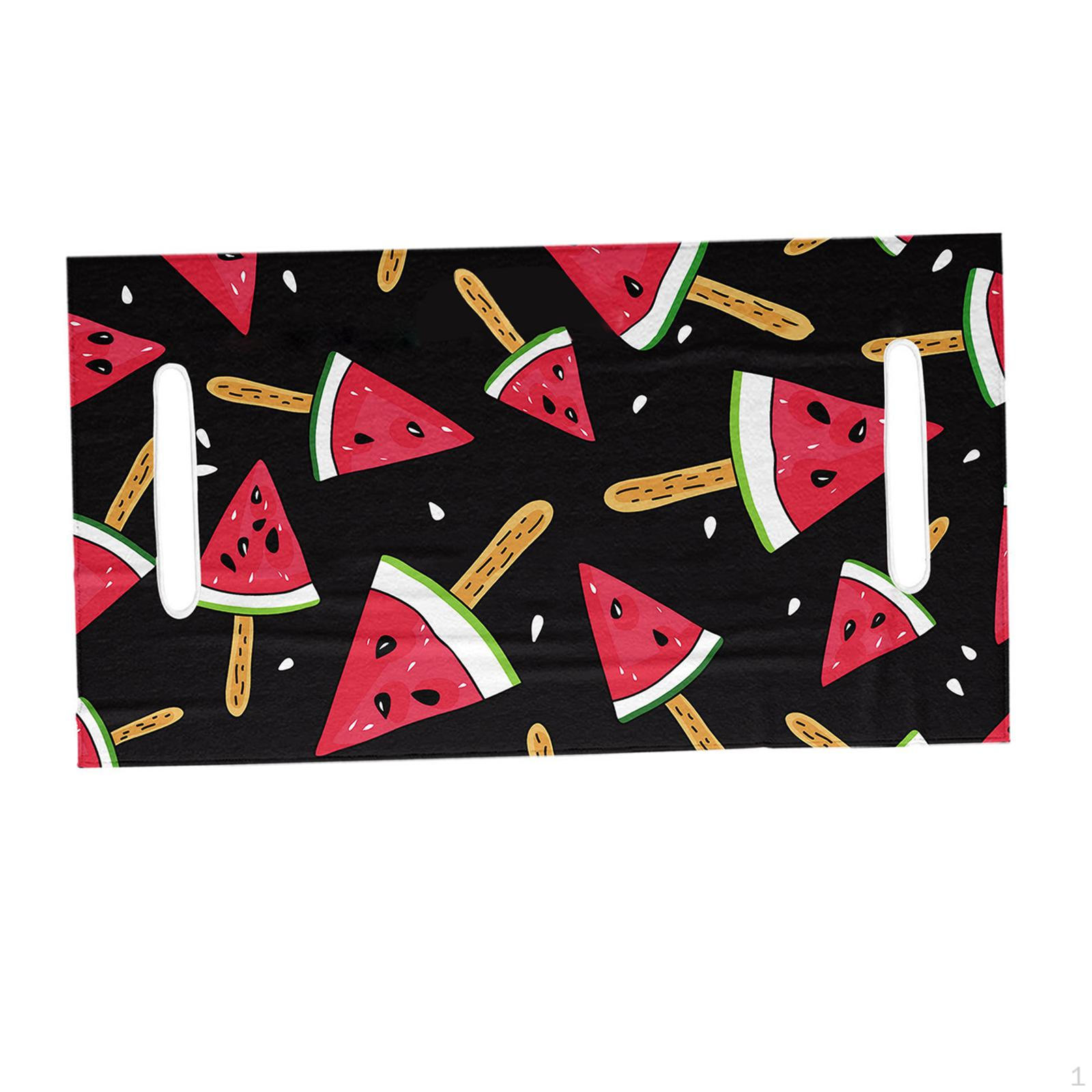 

Cushion Cover for Golf Cart Seats, Two Seat Fit with Washable Towel Blanket Watermelon