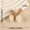 Computer Embroidery Label Decorative Jewelry Cute Plush Bow Hairpin Leather Ring Hair Accessories Accessories Clothing Patch Cloth Label