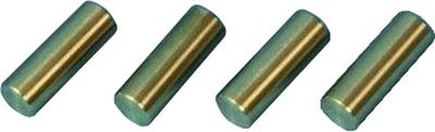 Abel Brass Weight Bar 25x9mm Pack of 4 Plastic Model Parts 99MW09