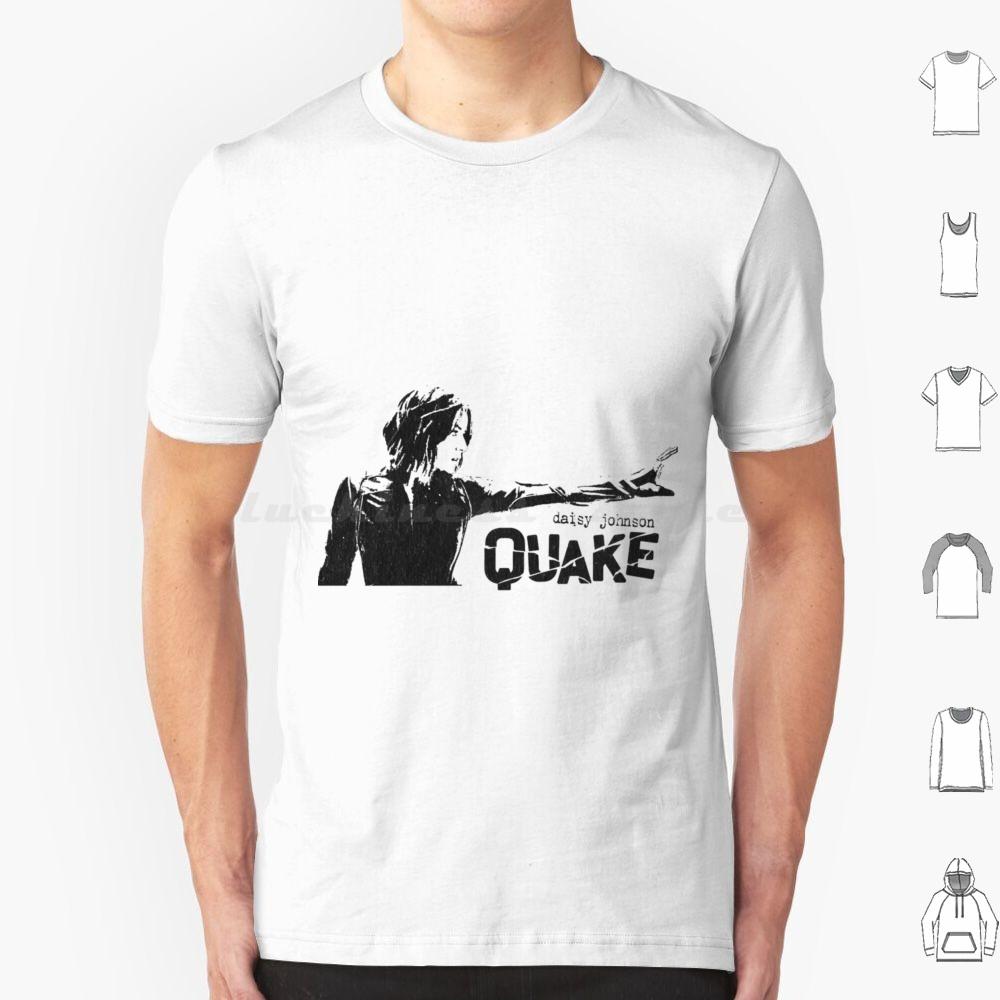Quake T Shirt Big Size 100 Cotton Agents Of Shield Shield Aos Fitzsimmons Daisy Johnson S H I E L D Simmons Leo Fitz Coulson