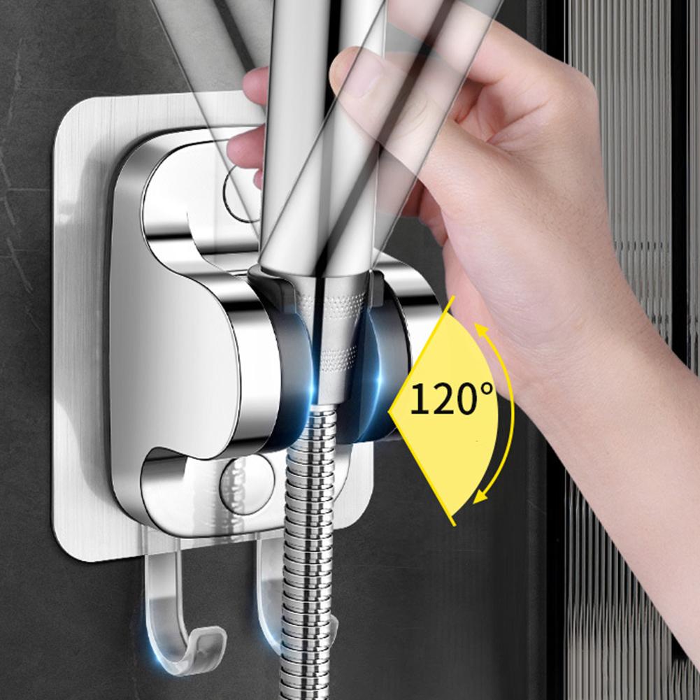 Adjustable No Punch Shower Head Bracket Adjustable