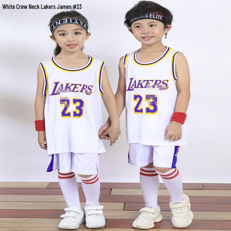Kids' Summer Basketball Uniform Set: Sports Vest for Kindergarten & Primary School