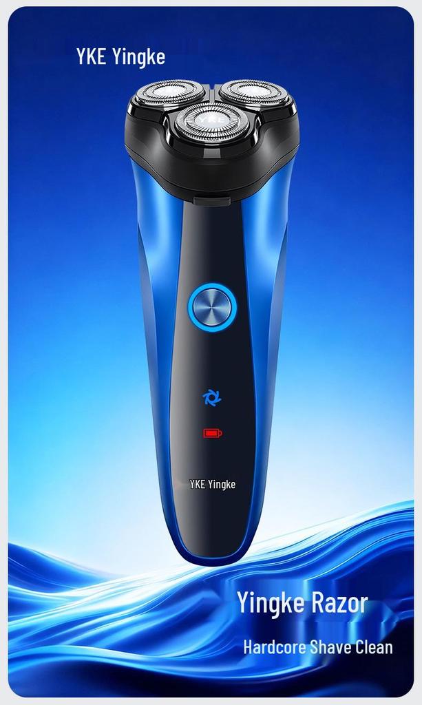 Rechargeable Electric Shaver and Beard Trimmer for Men
