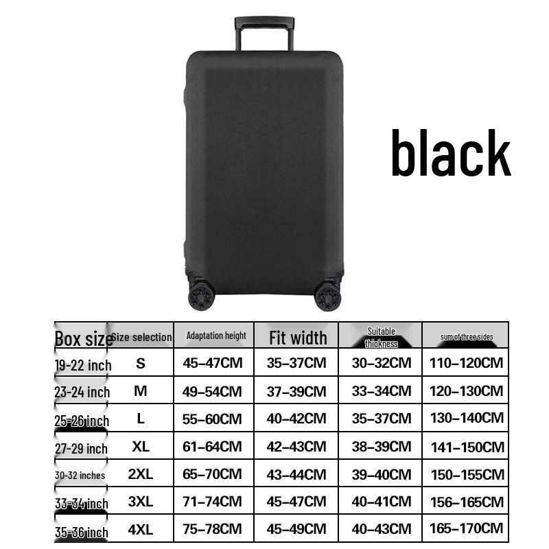 37" Sports Travel Suitcase Cover - Wear-Resistant & Dustproof