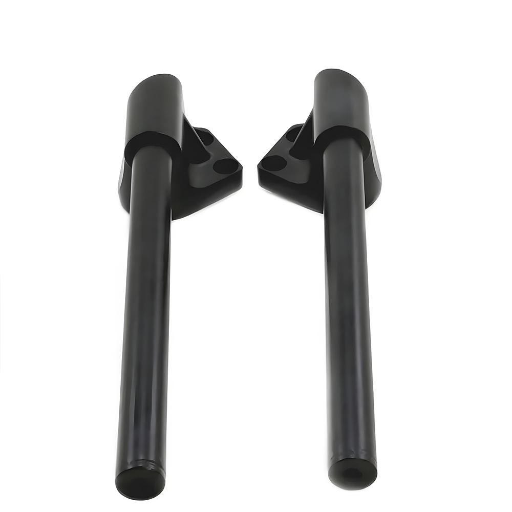 Split Handlebar Handle Bar Poem For KAWASAKI Ninja 300 300R 250 250R EX250 Motorcycle Black Aluminum 2008-2017 2014 2015 2016