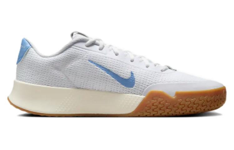 Nike Court Vapor Lite 2 HC White Sail Gum Light Brown Light Blue