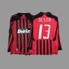 AC vintage jersey football jersey Maldini Tonali Ibka Piatek Shevchenko jersey