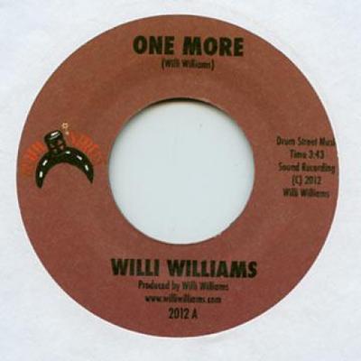 7-Zoll-Schallplatte WILLIE WILLIAMS / HERB ALPERT - One More / Herb Alpert Drum Street 2012 US Reggae, Ska & Dub