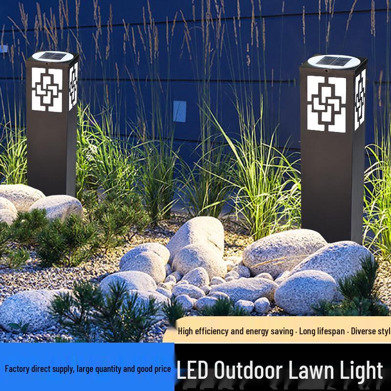 Liangpuoluo Outdoor Wrought Iron LED Landscape Light