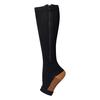 Pressure Socks Women's Zipper Socks Summer Leg Socks Sports Compression Socks Pressure Socks Open-toed Calf Socks