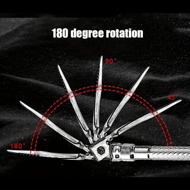 2026 Folding Survival Shovel - 3-Section High Carbon Steel