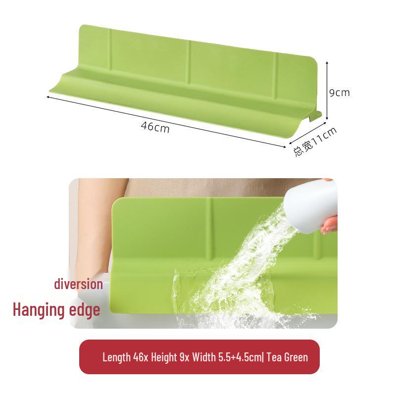 Silicone Kitchen Sink Splash Guard – Non-Slip, Raised Water Barrier Mat