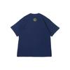 Nike T Shirts Men's Blue Crew Neck Moderate Straight Fit DV0683-419