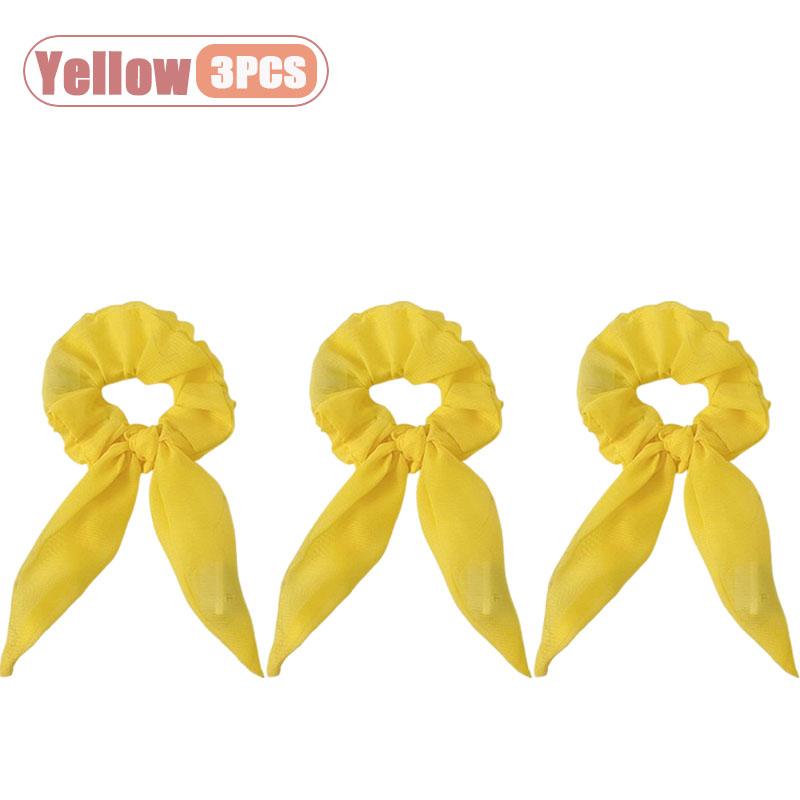 1-20PCS Glow Scrunchie Hair Tie Glow in Dark Ponytail Holder for Women Girls Carnival Birthday Party Rave Gift Elastic Hair Band