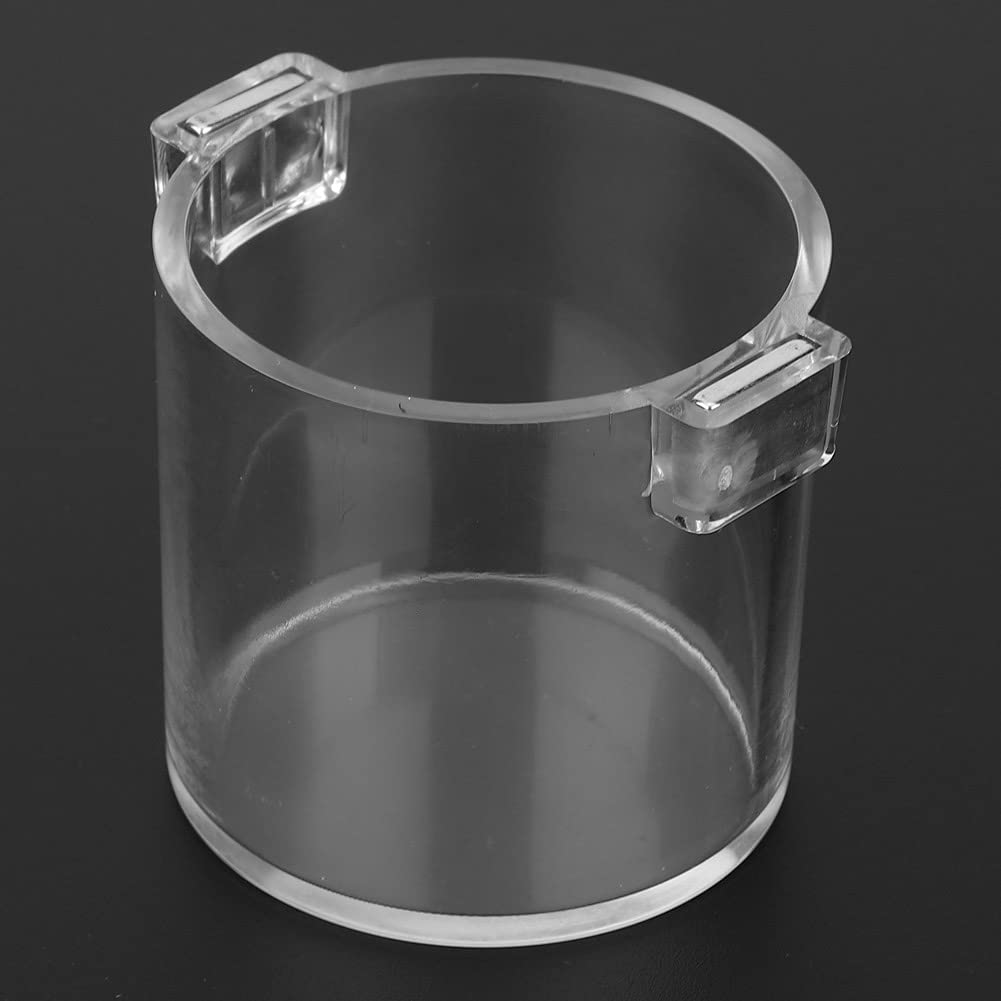 Push Button Switch Magnetic Cover Round Emergency Stop Push Button Switch Protective Cover Transparent Shell Emergency Stop Cover 45mm 1.8in Inner