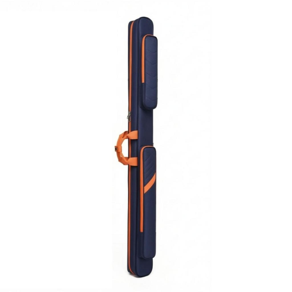 Multifunctional Billiard Cue Bag Zippered Closures with Padded