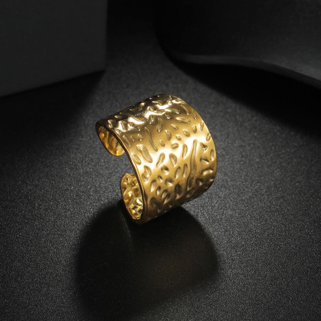 Adjustable Non-Fade Electroplated Couple's Ring