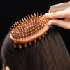 Cushion Massage Combs Double-Sided Wood Cushion Comb Hair Brush For Hair Styling Anti-Static Scalp Stimulating Whole Body Use