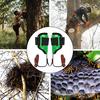 Tree Climbing Tool Set Steel Tree Climbing Spikes Adjustable Climbing Harness with Reinforced Leg Straps Arborist Equipment for Logging Fruit