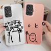 Phone Case For Samsung For Galaxy A23 A13 A24 A25 A12 A16 A34 A14 A17 A32 A15 Soft Shell Match Man
