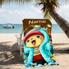 Customizable personalized beach towels One Piece Chopper themed designs.Suitable for the beach, yoga, sports;ideal as beach accessories