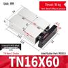 TDA Double-Axis Double-Rod Large Thrust Cylinder - Sizes: 10/16/20/25/32/40/50mm X 20/50/75mm