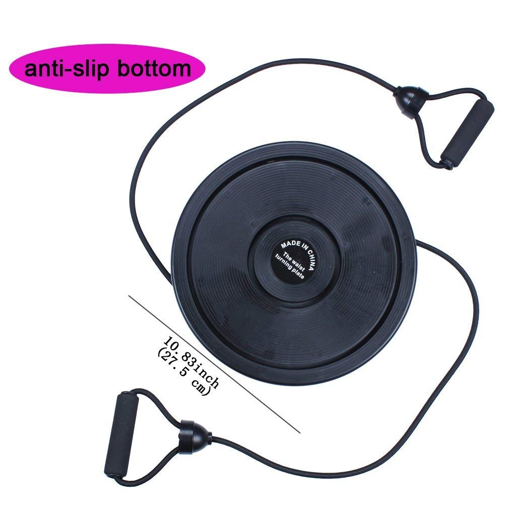 NIRVA Waist Twisting Disc Exercises With Pull Rope Exercise Arm