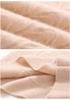 Women's 2025 Double-strand Thick Branch Pattern Half-high Collar Cashmere Wool Knit Sweater
