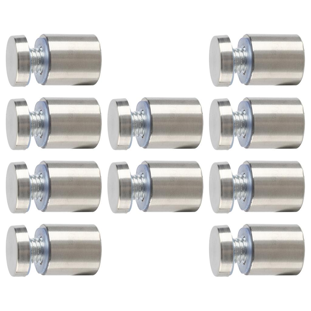 10 BUC Șurub Distanțier Publicitar din Oțel Inoxidabil Fier Rezistent la Rugină Montat pe Perete pentru Galerie