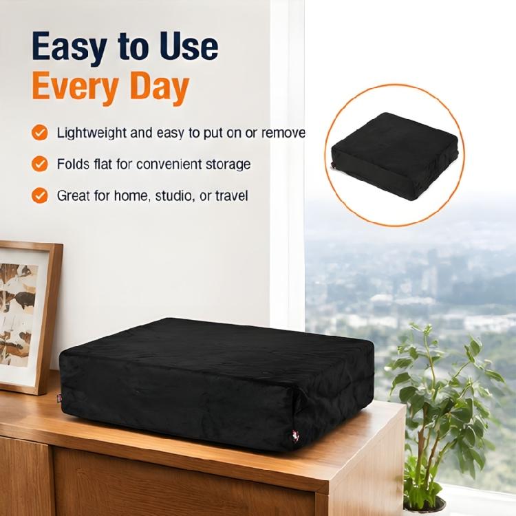 Soft Brushed Fabric Dust Cover For AT LP70XBT Record Player Convenient Use And Storage
