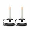 Iron Art Candle Holder Taper Candle Holder Vintage Metal Candlestick Set with Handle for Home Decor Wedding Party Table