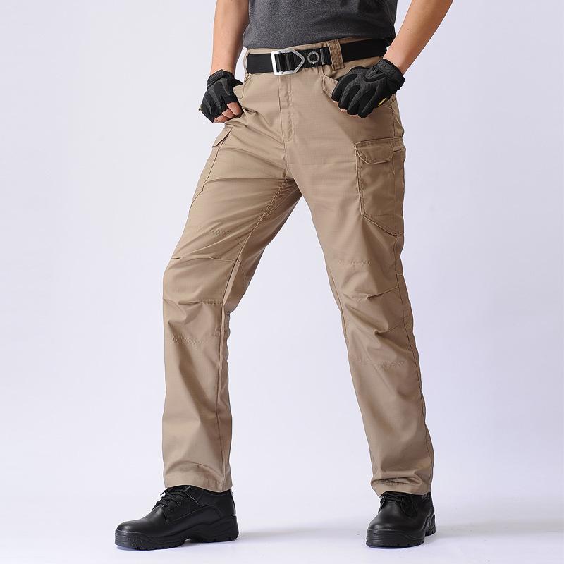

Men s Spring/Summer Camouflage Multi-Pocket Tactical Work Pants - Wear-Resistant Outdoor IX7. 4XL
