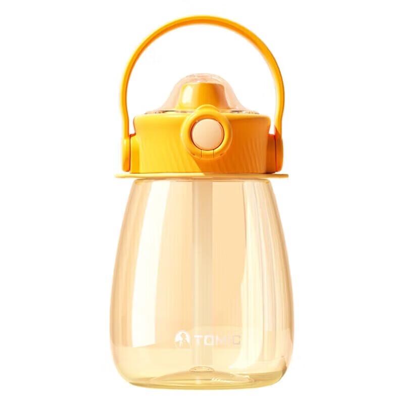 TOMIC Large Capacity Straw Sports Water Bottle