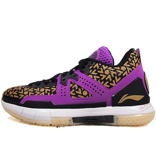 

Новые баскетбольные кроссовки LINING WOW 5 Мужские низкие фиолетовые ABAM057-12 43