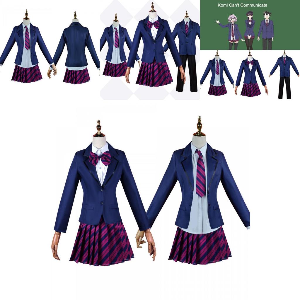 Anime Komi Can't Communicate Schuluniform Cosplay Kostüm Seidige Und Exquisite Verarbeitung