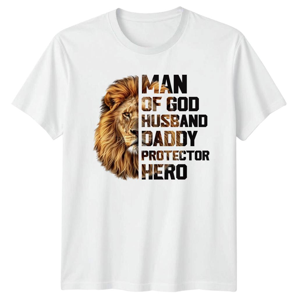 Unisex Of God Lion Husband Daddy Hero Unisexs TShirt