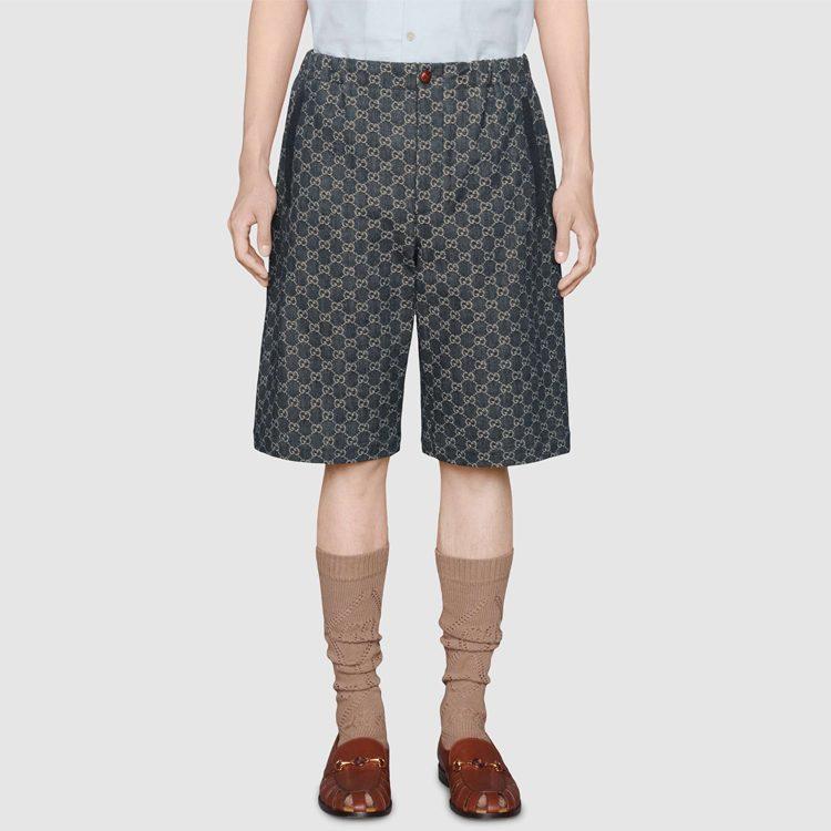 Previous Season GG denim trousers 649093-XDBK1-4266