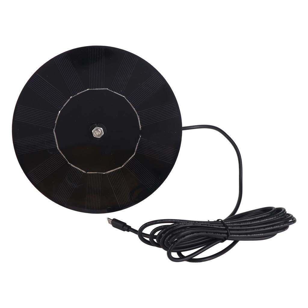 Solar Panel 4W Monocrystal Silicon Wall Mount Charger Kit Outdoor Monitoring Accessories